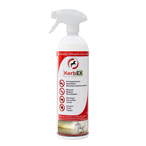 KerbEx Insektenschutz Rot mit Knoblauch 1L inkl. Sprühkopf, Inhalt:1L von KerbEx