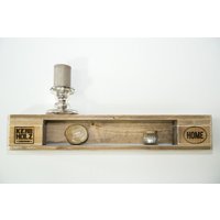 Palettenmöbel, Regal in Palettenoptik Vintage Gebeizt Und Handarbeit Hergestellt von KerbholzGmbHCoKG