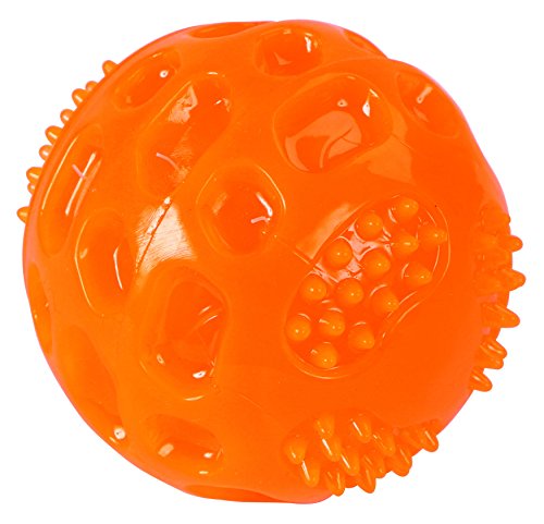 Kerbl Pet Ball ToyFastic, Squeaky orange Ø7,5cm von Kerbl Pet