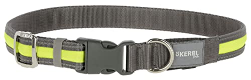 Kerbl Pet Light & Reflex Leuchthalsband gelb , S/M von Kerbl Pet