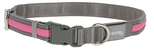 Kerbl Pet Light & Reflex Leuchthalsband pink, M/L von Kerbl Pet