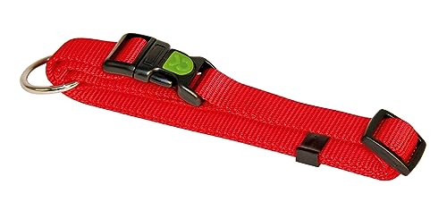 Kerbl Pet Pet Miami Halsband, rot 10 mm, verstellbar 20-35 cm von Kerbl Pet