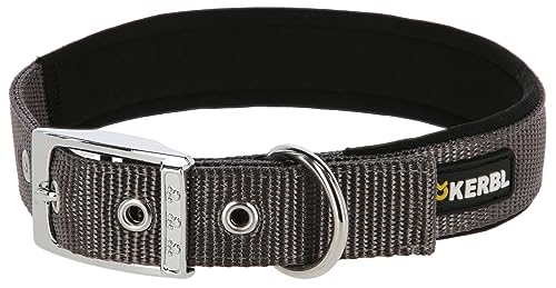 Kerbl Pet Miami Plus Nylonhalsband grau, 33-39cm/20mm von Kerbl Pet
