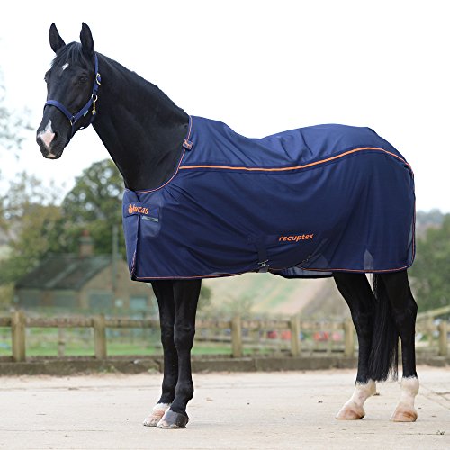 Bucas Therapiedecke Light 115 Navy/Orange von Kerbl