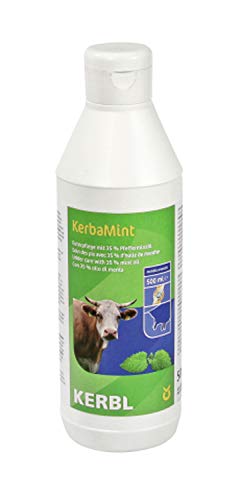 Kerbl Euterpflegemittel KerbaMint 35, Euterpflege, FiBL für Biobetriebe, Standflasche von Kerbl