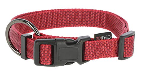 GOLEYGO Hundeleine Flat + Halsband, Rot, Größe S 1,4-2m, Sicherer Magnetverschluss, Inkl. Adapter-Pin, Hundeleine für kleine Hunde bis 15kg, Maximale Belastung 100kg GOLEYGO Hundeleine Flat + Halsband, Rot, Größe S 1,4-2m, Sicherer Magnetverschluss, Inkl. Adapter-Pin, Hundeleine für kleine Hunde bis 15kg, Maximale Belastung 100kg von Kerbl