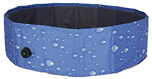 KERBL 80738 Hundepool Bubble, 80x80x20cm, Pool für Hunde, blau von Kerbl