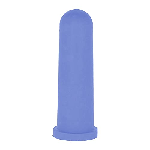 Kerbl 14730 Hygienesauger Antibakterielle Wirkung, Blau, 100mm Länge, 40 Stück von Kerbl