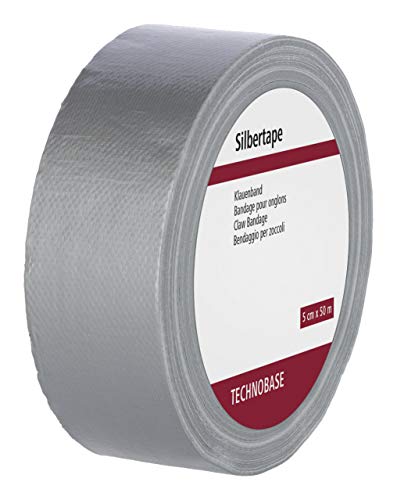 TECHNOBASE Kerbl 16385 Klauenband Silber, 50m, 50mm TECHNOBASE Kerbl 16385 Klauenband Silber, 50m, 50mm von Kerbl