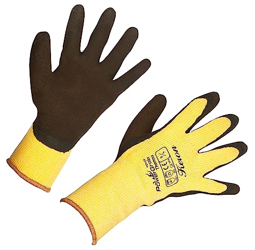 Kerbl 297281 PowerGrab Thermo Winterhandschuh, Gelb, Größe 7 von Kerbl