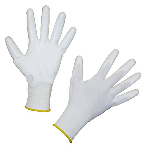 Kerbl 297362 PU-Handschuh Gnitter Größe 8 Feinstrick aus Polyester, weiß Kerbl 297362 PU-Handschuh Gnitter Größe 8 Feinstrick aus Polyester, weiß von Kerbl