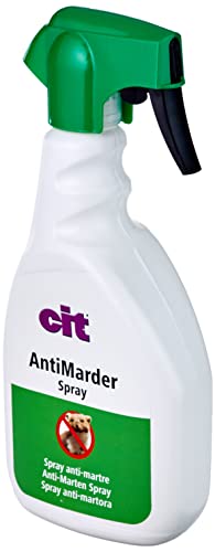 Kerbl Antimarder-Spray (gegen Haus- und Baummarder, farblos, natürliche Flüssigkeit, mit leichtem Geruch, 500 ml) 299533 von Kerbl