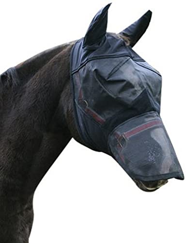 Covalliero Fliegenschutzmaske Pony, inkl. Nasenrücken- und Ohren Schutz von Covalliero
