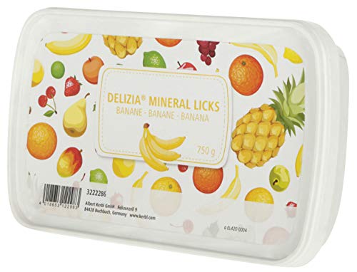 Kerbl 3222286 Delizia Mineral Licks Banane 750 g von Kerbl