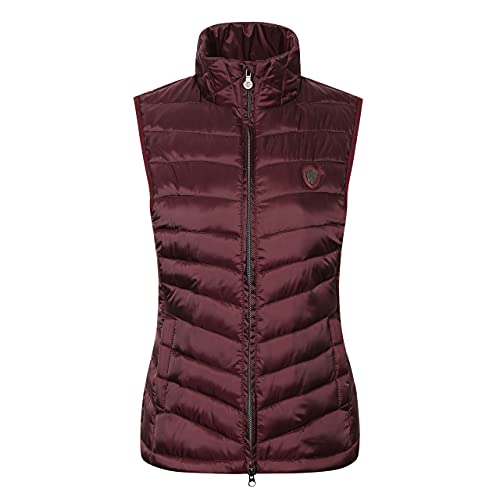 Kerbl 3223522 H/W 2021 Steppweste für Damen, Aubergine, Größe S von Kerbl