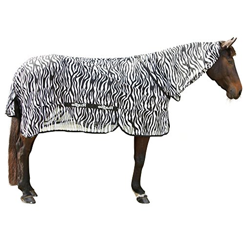 KERBL RugBe Zebra Fliegendecke Ekzemerdecke Pferdedecke mit Halsteil 165 cm KERBL RugBe Zebra Fliegendecke Ekzemerdecke Pferdedecke mit Halsteil 165 cm von Kerbl