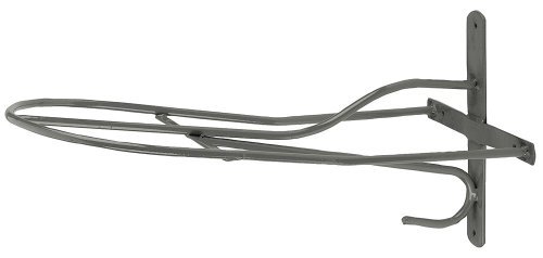 Kerbl Sattelhalter, perldunkelgrau pulverbeschichtet von Kerbl