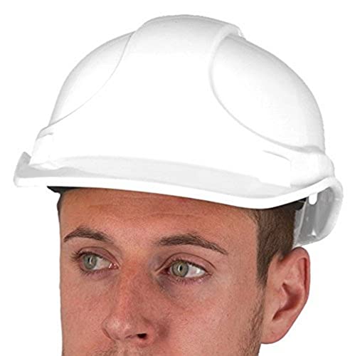 Kerbl 34502 Polyethylen Helm 6 Punkt Aufhängung, weiß von Kerbl