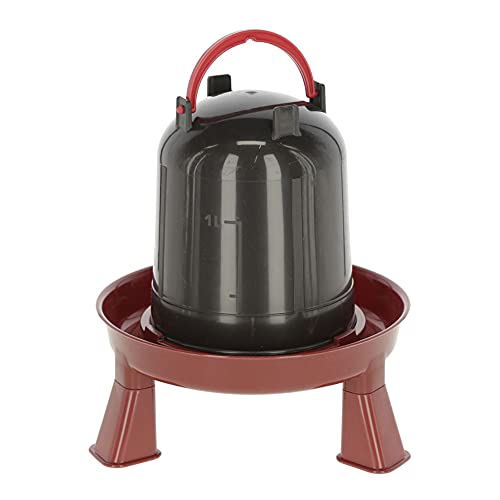Kerbl Geflügeltränke mit Füßen, Wassertränke, Kunststoff Eco Recycle 1,5 Liter von Kerbl