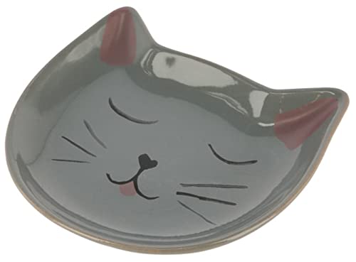 Kerbl 80544 Keramikteller Kitty mit Motiv, Katzennapf Katzenteller Fressteller von Kerbl