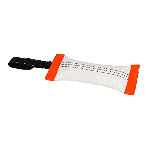 Kerbl 80775 Trainingsdummy mit Schlaufe, 30 x 8,5 cm, weiß/orange von Kerbl Pet