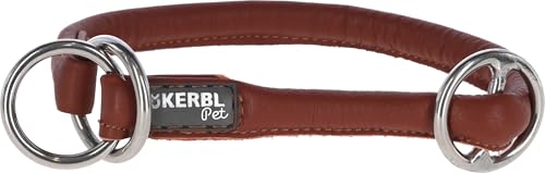 Kerbl 81096 Rundleder-Halsband Roma mit Stopper, Braun (cognac), 50 cm, 8 mm Kerbl 81096 Rundleder-Halsband Roma mit Stopper, Braun (cognac), 50 cm, 8 mm von Kerbl Pet