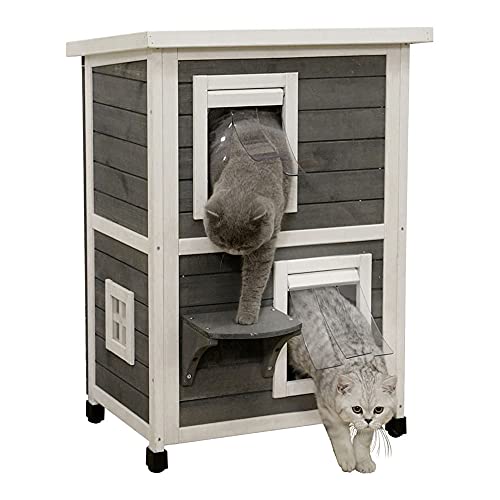 Kerbl 81639 Katzenhaus Family 57x55x80 cm, 13.55 kg von Kerbl Pet