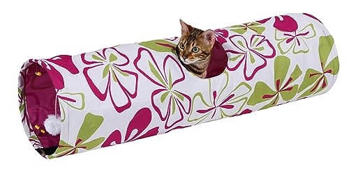 Kerbl 82638 Katzentunnel Flower mit Raschelfolie, Rascheltunnel, 25 x 90 cm Kerbl 82638 Katzentunnel Flower mit Raschelfolie, Rascheltunnel, 25 x 90 cm von Kerbl