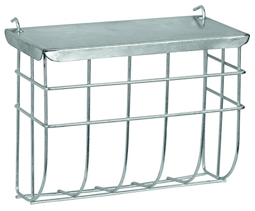 Kerbl Pet Metallheuraufe mit Deckel 25x17cm verzinkt zum Einhängen Kerbl Pet Metallheuraufe mit Deckel 25x17cm verzinkt zum Einhängen von Kerbl Pet