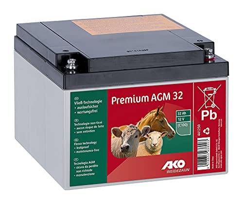 Kerbl AKO Premium AGM Batterie 32 AH (C100) von AKO Fencing