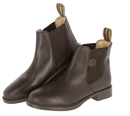 Reitstiefelette Leder Classic dunkelbraun, Gr. 35 von Kerbl