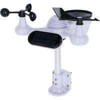 Kerbl Digitale Wetterstation 7 in 1 Wifi, App, misst Wind, Regen, UV, Luftdruck von Kerbl