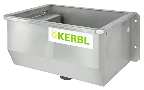 Kerbl Edelstahl Trogtränke 50cm, Ablauf 2", mit Heizung 100W Kerbl Edelstahl Trogtränke 50cm, Ablauf 2", mit Heizung 100W von Kerbl