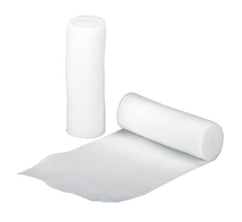 Kerbl TECHNOBASE Fixierbinde Fixino 10cm / 4m, 20 St. in Klinikverpackung, weiß von Kerbl