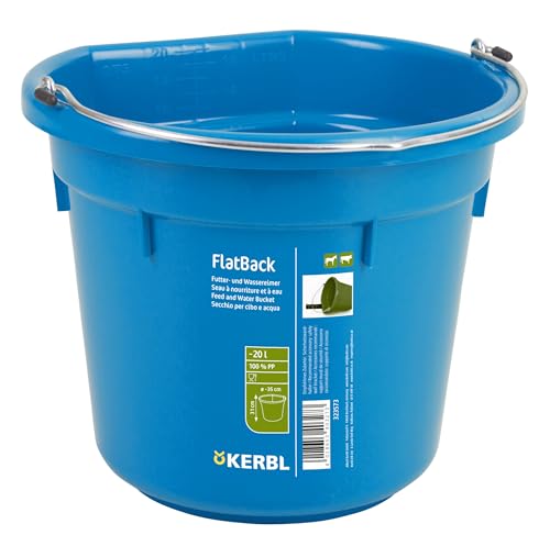 Kerbl 323489 Futter- und Wassereimer FlatBack ca. 20 l, blau Kerbl 323489 Futter- und Wassereimer FlatBack ca. 20 l, blau von Kerbl