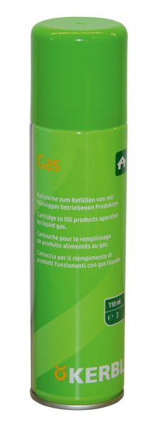 Kerbl Gaskartusche 110ml für Gasenthorner GasBuddex, Ersatzkartusche von Kerbl