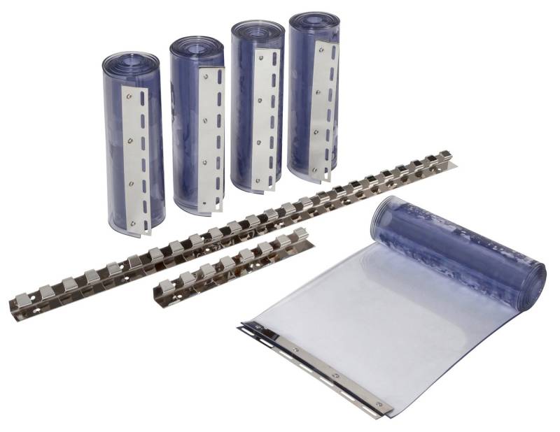 Kerbl Insektenschutz-Vorhang KERBL Streifenvorhang-Set 2x PVC Streifen Ma§e 30x225 cm, StrŠke 3 mm von Kerbl
