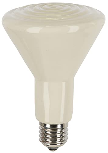 Kerbl Keramik Dunkelstrahler 100W, Infrarotlampe 230V dimmbar, Sockel E27 von Kerbl