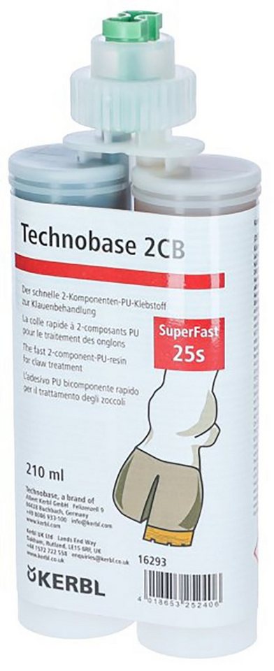 Kerbl Klauenhammer Technobase Speed 200 ml formula 2020, Aushärtung 20-25S (1-St) von Kerbl