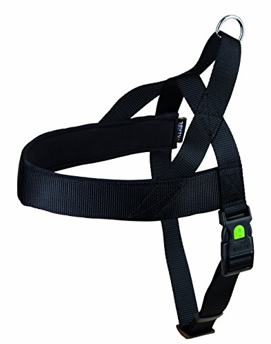 MIAMI PLUS Geschirr 80 - 100cm Halsriemen: 58cm/50mm, schwarz MIAMI PLUS Geschirr 80 - 100cm Halsriemen: 58cm/50mm, schwarz von Kerbl Pet