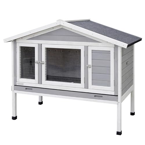 Kerbl Pet Nagerstall 4-Season Superior, Kleintierstall, Nagerstall, 130x66x110cm, Holz, Hasen, Kaninchen, Meerschweinchen, für jede Jahreszeit Kerbl Pet Nagerstall 4-Season Superior, Kleintierstall, Nagerstall, 130x66x110cm, Holz, Hasen, Kaninchen, Meerschweinchen, für jede Jahreszeit von Kerbl Pet