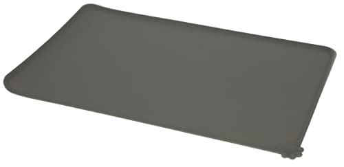Kerbl Pet Napfunterlage aus Silikon, grau, 47x29cm Kerbl Pet Napfunterlage aus Silikon, grau, 47x29cm von Kerbl Pet