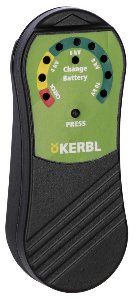 Kerbl Spannungsprüfer Kerbl Zaunprüfer mit LED-Anzeige Prüfger?t für Weidez?une von Kerbl