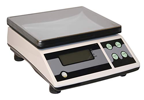 Kerbl Tischwaage Digital (bis zu 30 kg, mit Edelstahl-Plattform, mit Stückzahlfunktion, schnelles und zuverlässiges Wiegen, Waage) 29923 von Kerbl