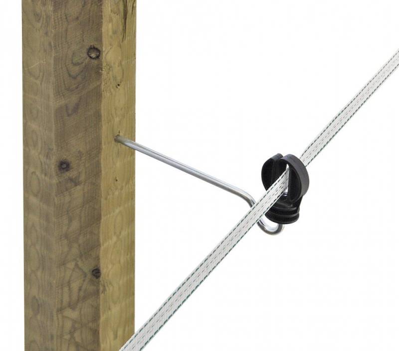 Kerbl Weidenzaun 15 Stück Langstiel-Bandisolator 22 cm Stütze von Kerbl