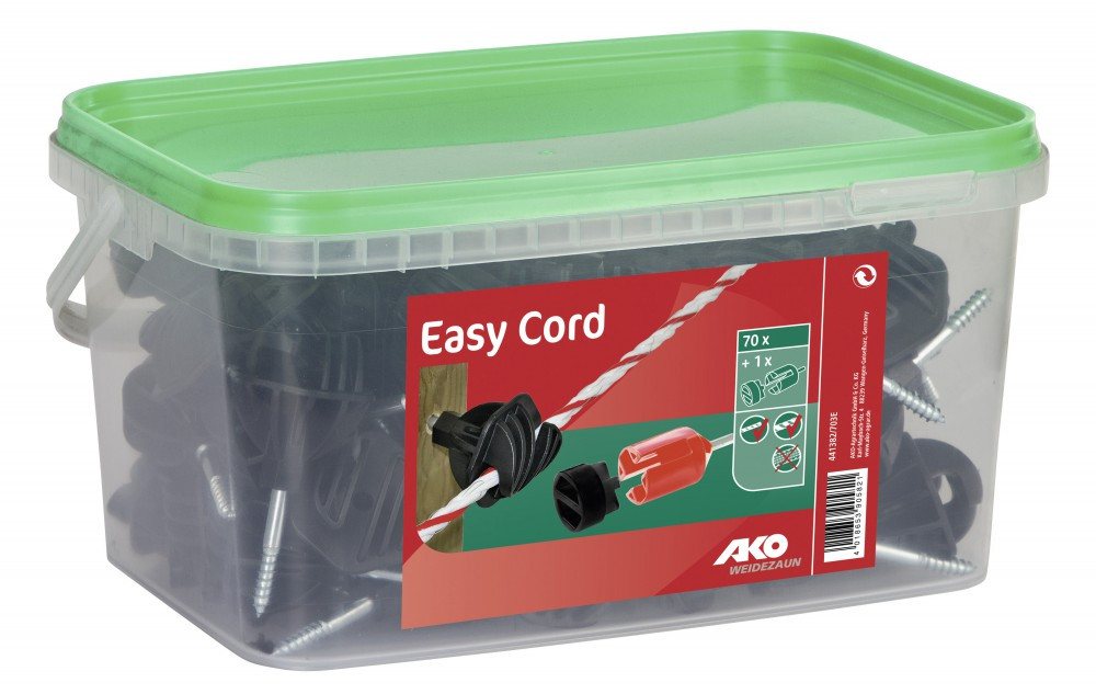 Kerbl Weidenzaun 70 Stück EASYCord Seilisolator 8 mm Kerbl Weidenzaun 70 Stück EASYCord Seilisolator 8 mm von Kerbl