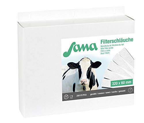 Milchfilter Sana 820 x 75 mm genäht, 75gr, 200Stk von Kerbl