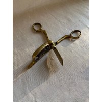 Antiker Messing Kerzenlöscher von KereksBoutique