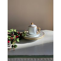 Vintage Brot & Butter Teller Mit Marmeladenglas Vintage Brot & Butter Teller Mit Marmeladenglas von KereksBoutique