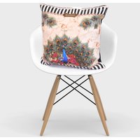 Pfau Kissen Kunstleder Dekokissen Kissenbezug Outdoorkissen Pfau Kissen Kunstleder Dekokissen Kissenbezug Outdoorkissen von KerenDenisCom